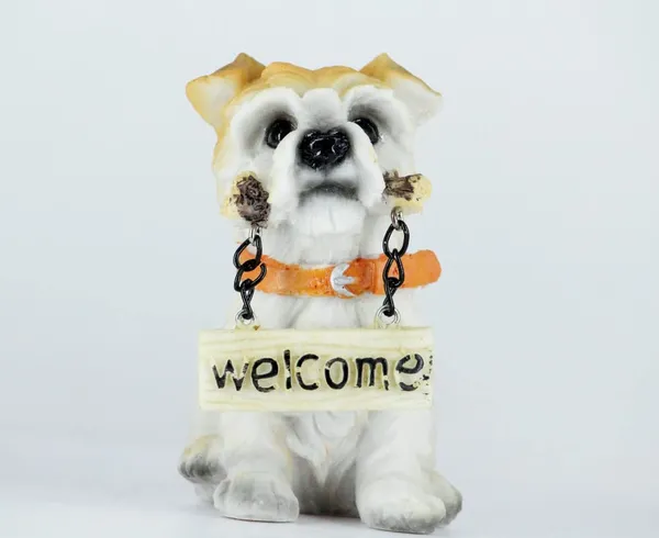 White_Porcelain_Dog_Figurine_For_Home_Decor