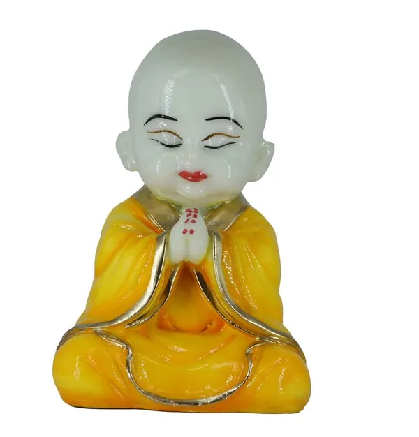 Yellow_Porcelain_Buddha_Idol_Set_For_Home_Decor