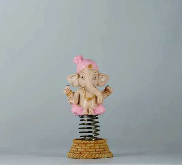 Pink_polyresin_Ganesha_Idol_For_Home_Decor