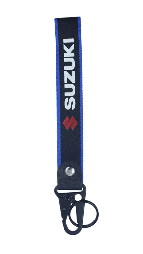 Black_And_Blue_Rubber_Keychain_For_Home_Decor_Pack_Of_1
