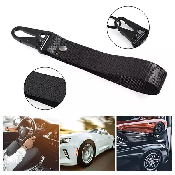 Black_Rubber_Keychain_For_Home_Decor_Pack_Of_1