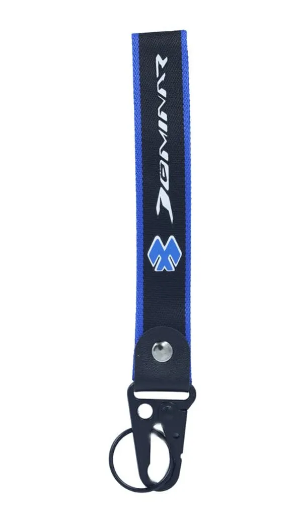Black_And_Blue_Polyster_Keychain_For_Home_Decor_Pack_Of_1