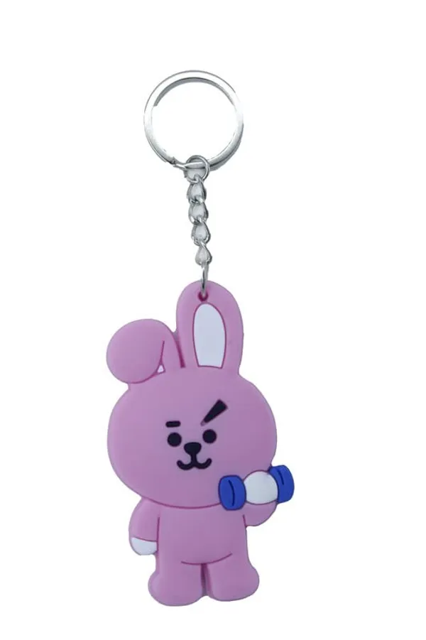 Lavender_Rubber_Keychain_For_Home_Decor_Pack_Of_1
