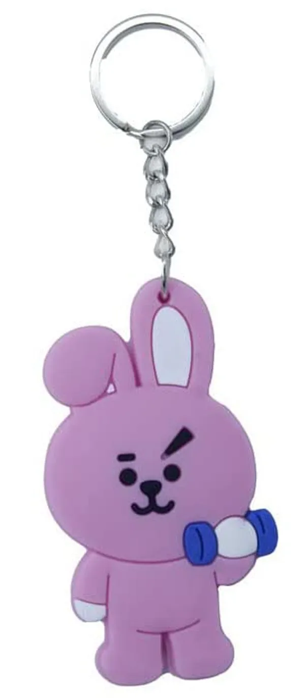 Lavender_Rubber_Keychain_For_Home_Decor_Pack_Of_1