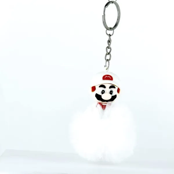 White_Metal_Keychain_For_Home_Decor_Pack_Of_1