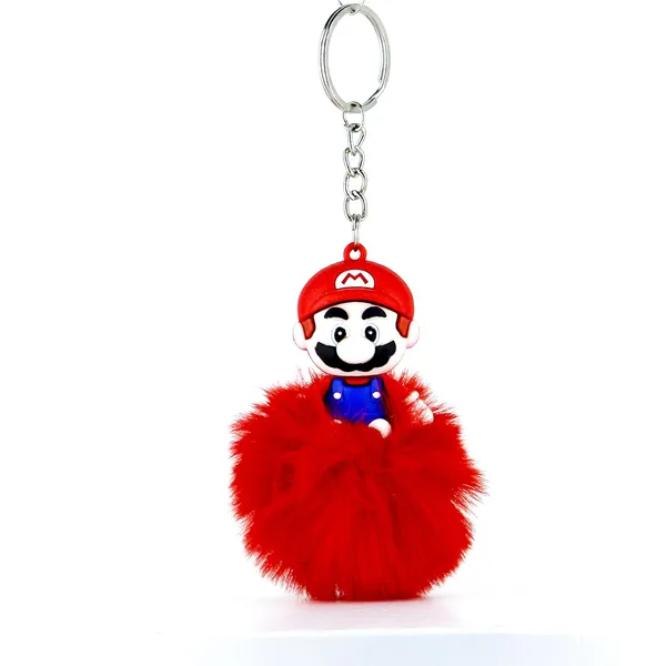 Red_Rubber_Keychain_For_Home_Decor_Pack_Of_1