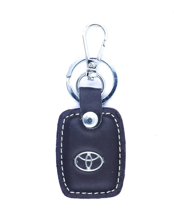 Black_Leather_Keychain_For_Home_Decor_Pack_Of_1