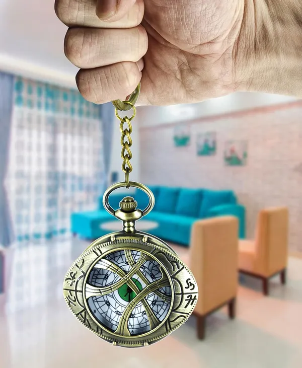 Red_Metal_Keychain_For_Home_Decor_Pack_Of_1
