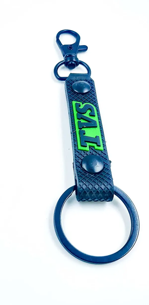 Blue_Rubber_Keychain_For_Home_Decor