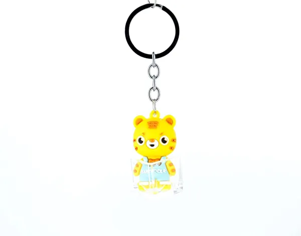 Yellow_Rubber_Keychain_For_Home_Decor_Pack_Of_1