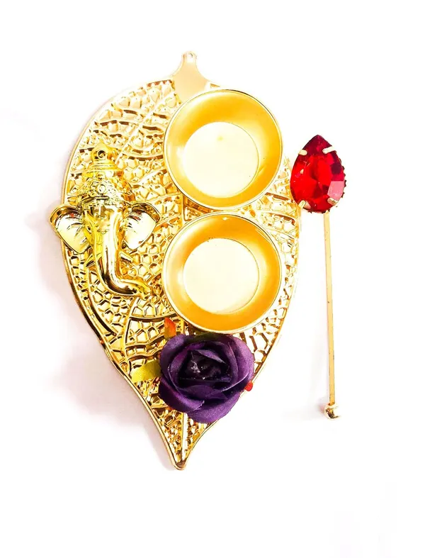 Festilo_Gold_Metal_Haldi_Kumkum_Holder