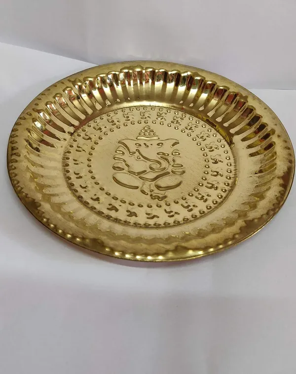 Brown_Brass_Pooja_Thali_For_Home_Decor