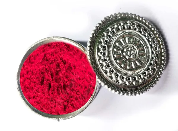 Festilo_Silver_Plastic_Kumkum_And_Sindoor_Box
