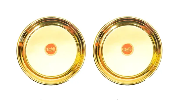 Festilo_Gold_Brass_Pooja_Thali_And_Plate_Pack_Of_6