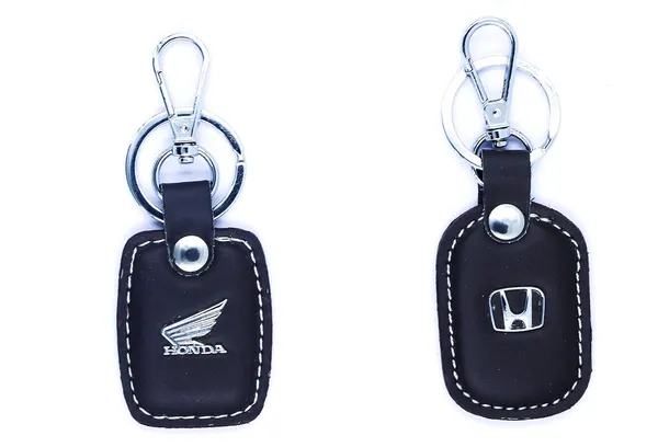 Black_Leather_Keychain_For_Bike_Pack_Of_1