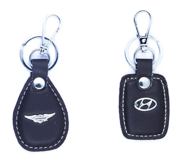 Brown_Leather_Keychain_For_Home_Decor_Pack_Of_1