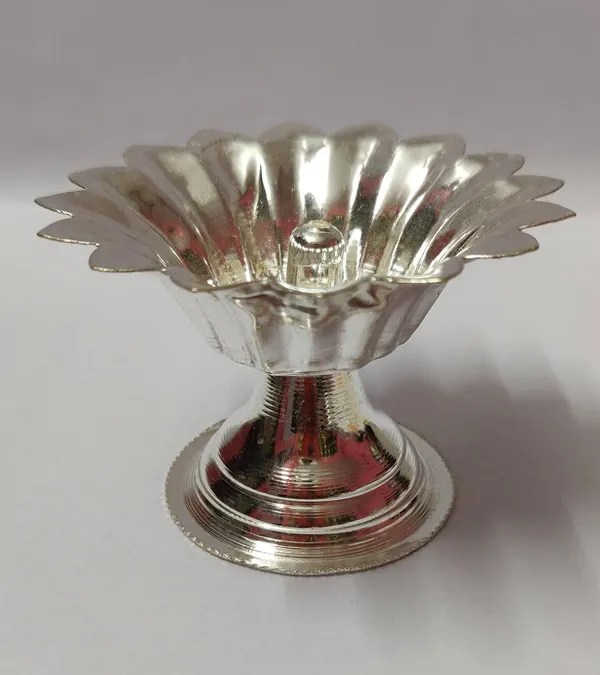 Brown_German_Silver_Diya_For_Home_Decor