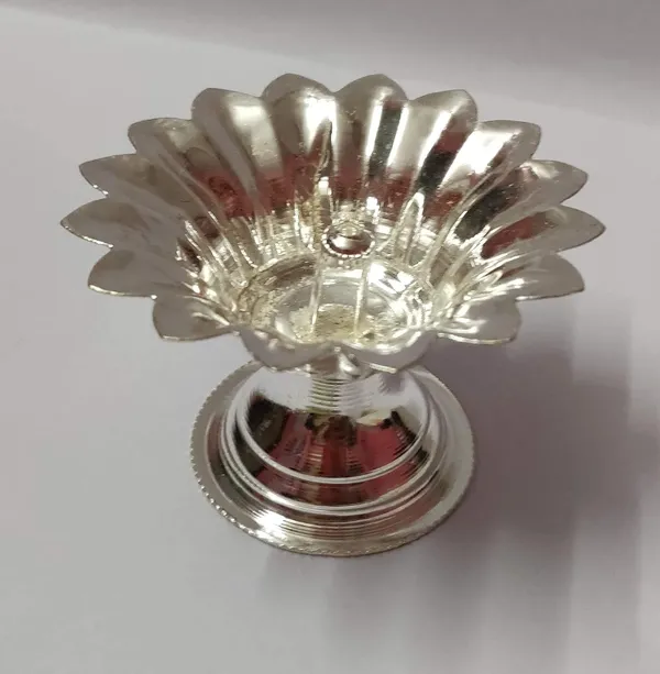 Brown_German_Silver_Diya_For_Home_Decor