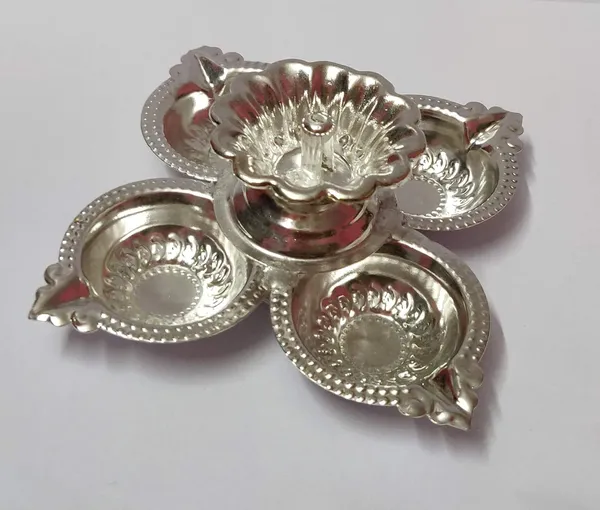 Brown_German_Silver_Diya_For_Home_Decor