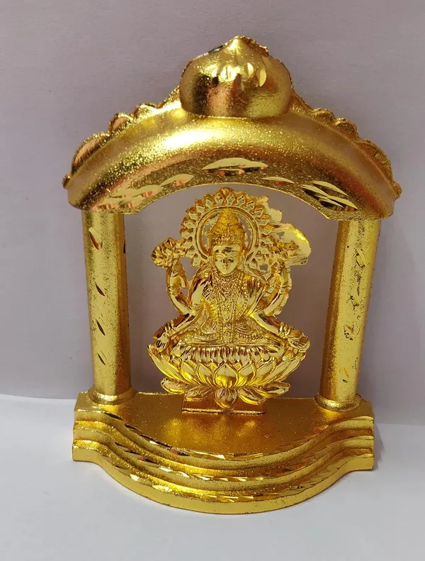 Golden_Metal_Lakshmi_Ganesh_Idol_For_Home_Decor