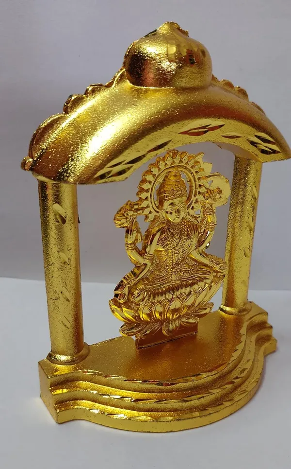 Golden_Metal_Lakshmi_Ganesh_Idol_For_Home_Decor