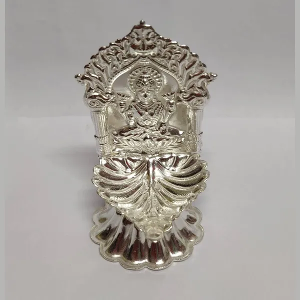 Grey_Polyester_Diya_For_Home_Decor