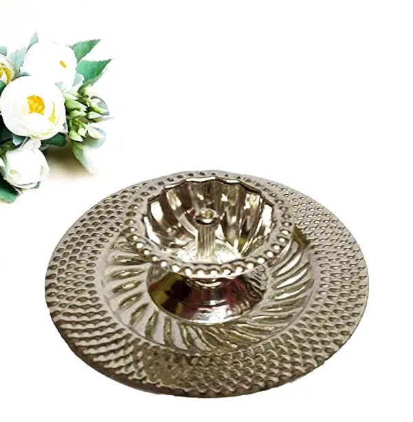 Brown_German_Silver_Diya_For_Home_Decor