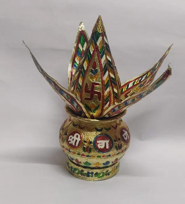 Brown_Aluminum_Puja_Kalash_For_Home_Decor