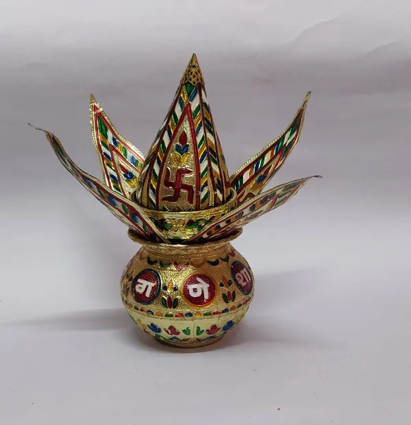 Brown_Aluminum_Puja_Kalash_For_Home_Decor