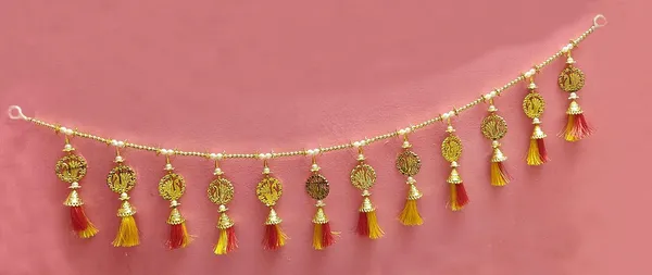 Yellow_Polyester_Keychain_For_Home_Decor
