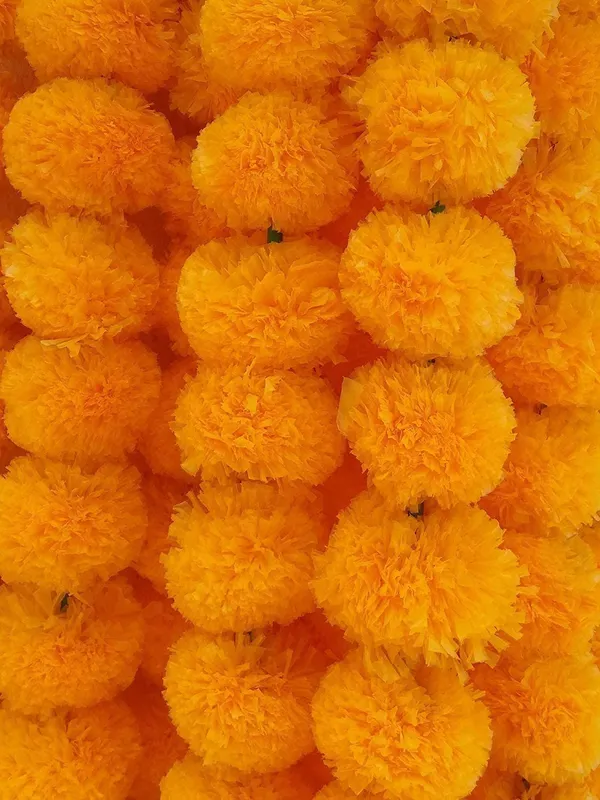 Lightorange_Plastic_Flower_Garland_For_Home_Decor