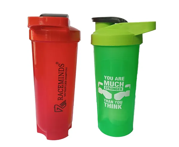 Festilo_Red_And_Green_Plastic_Gym_Bottle