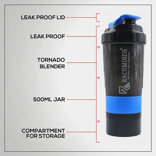 Black_And_Blue_Plastic_Gym_Bottle_For_Home_Decor