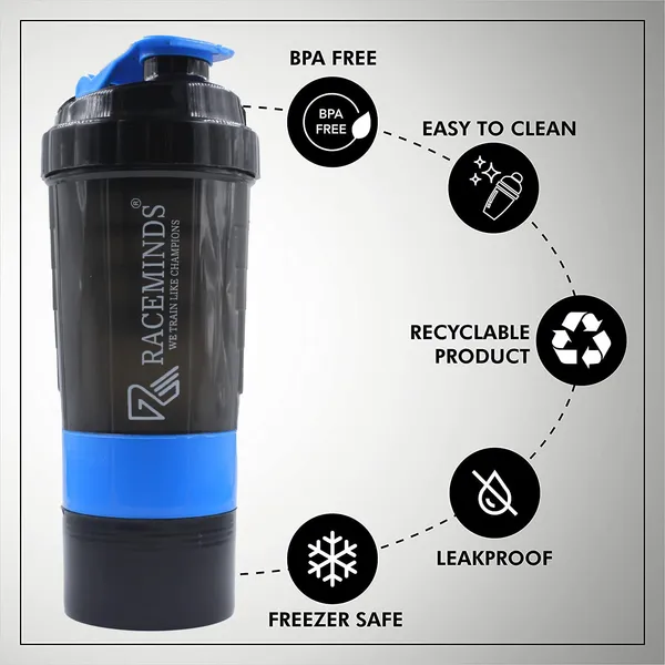 Black_And_Blue_Plastic_Gym_Bottle_For_Home_Decor