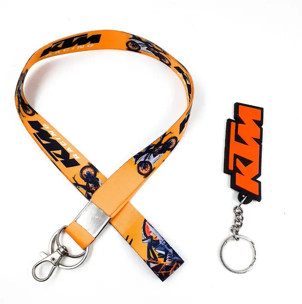 Orange_Polyster_And_Rubber_Keychain_For_Home_Decor_Pack_Of_1