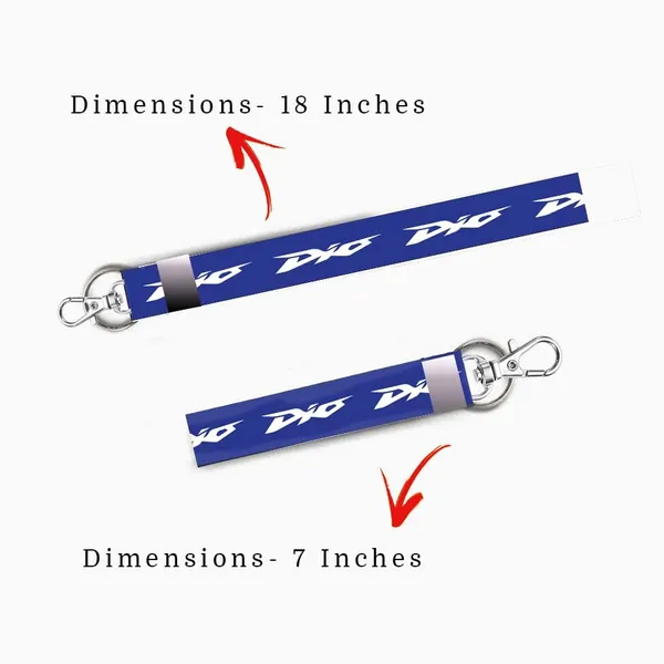 Festilo_Blue_Satin_Bike_Lanyard_Pack_Of_1