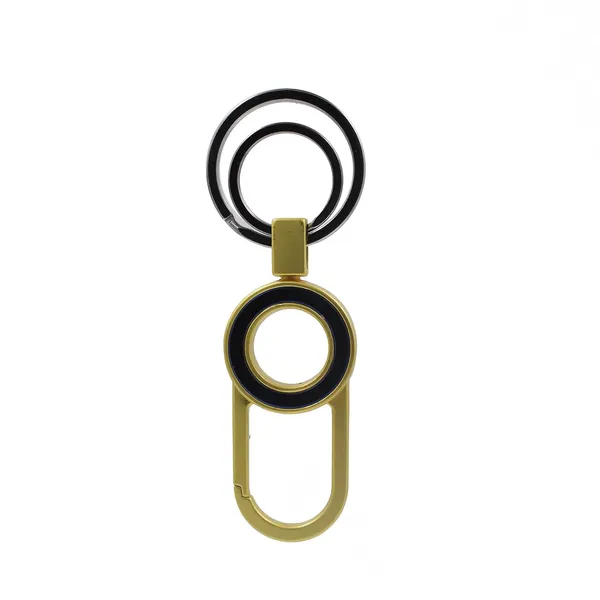 Black_And_Gold_Metal_Keychain_For_Home_Decor_Pack_Of_1