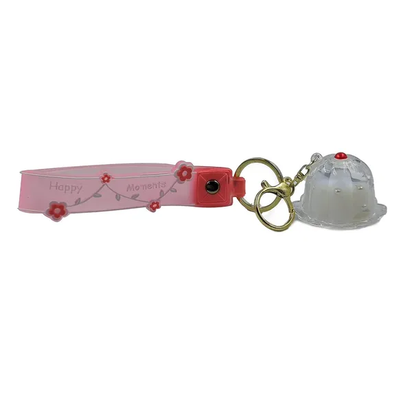 Red_Rubber_Keychain_For_Home_Decor_Pack_Of_1