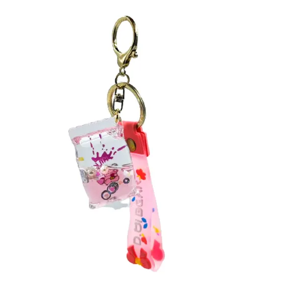 Red_Rubber_Keychain_For_Home_Decor