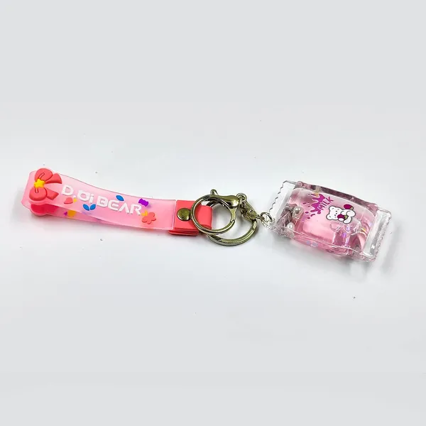 Red_Rubber_Keychain_For_Home_Decor