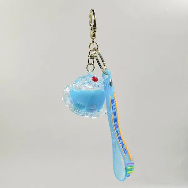 Blue_Rubber_Keychain_For_Home_Decor_Pack_Of_1