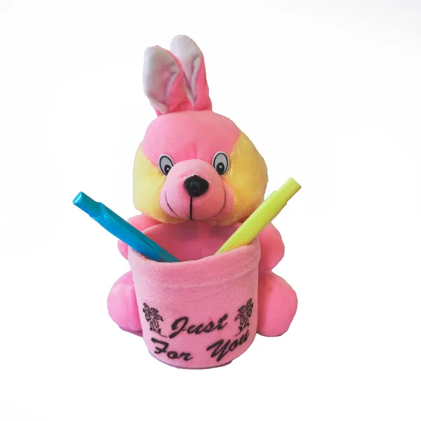 Pink_Plastic_Pen_Holder_For_Home_Decor