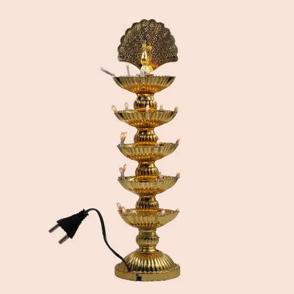 Gold_Plastic_Electric_Diya_For_Home_Decor
