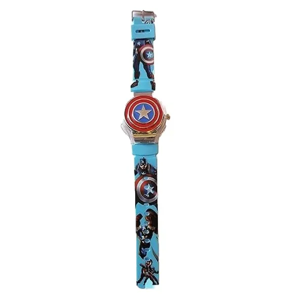 Brown_Plastic_Kids_Watch_For_Home_Decor