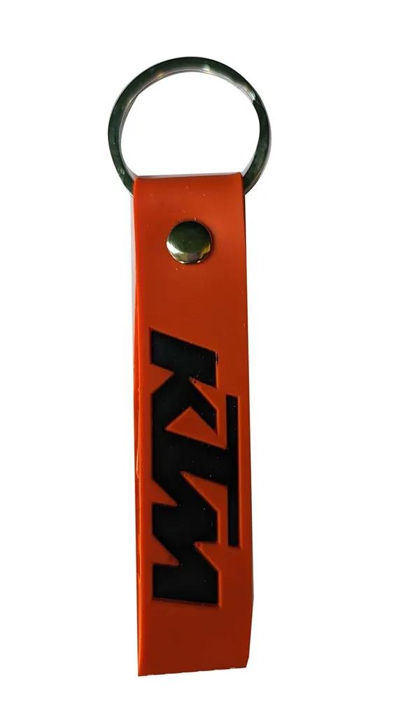 Orange_Rubber_Keychain_For_Home_Decor_Pack_Of_1