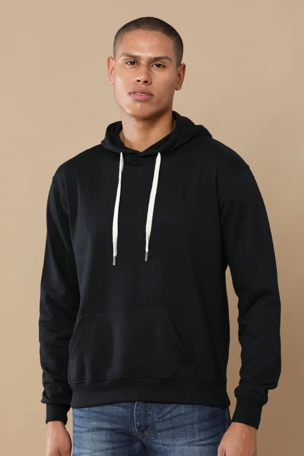 Black_Cotton_Fleece_Hoodie_For_Men