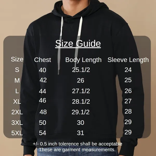 Classicblack_Cotton_Hoodie_For_Men