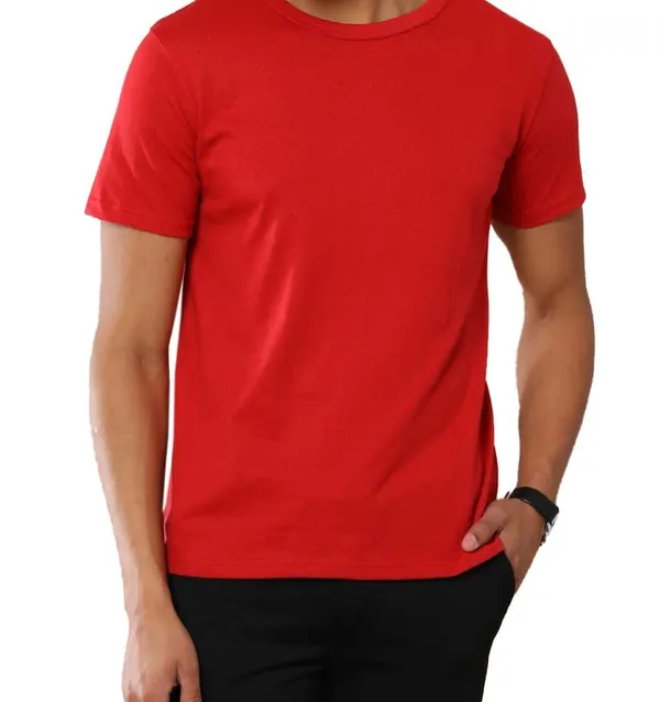 Red_Cotton_T_Shirt_For_Men