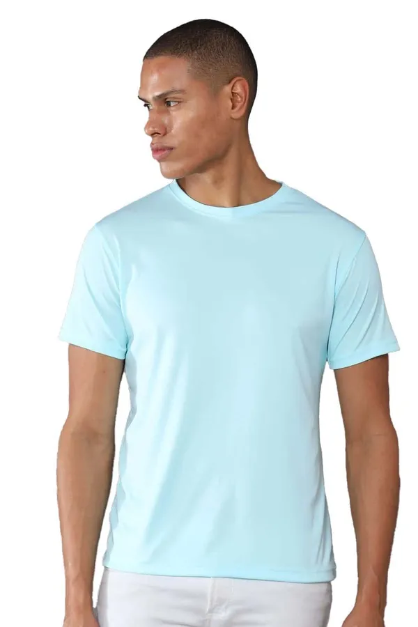 Mintblue_Cotton_T_Shirt_For_Men