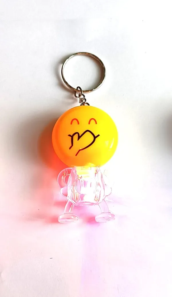 Yellow_Plastic_Keychain_For_Home_Decor_Pack_Of_1